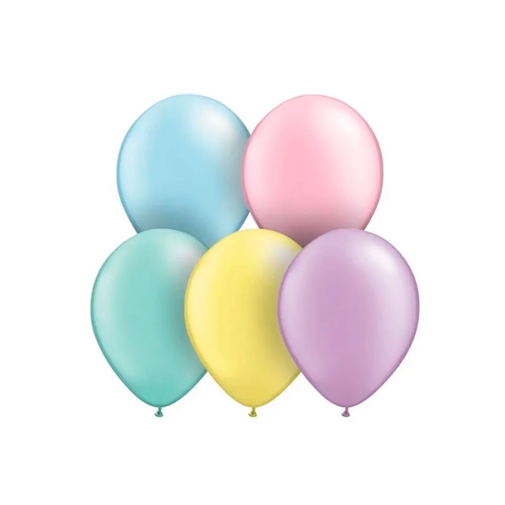 Balão 5 Polegadas Redondo Candy Balões Joy 50und em Oferta na Shopee