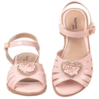 Sandalia Rasteira Infantil Feminina Menina Festa Batizado Bebe Moda Sapato Casamento Coraçao 10 em Oferta na Shopee