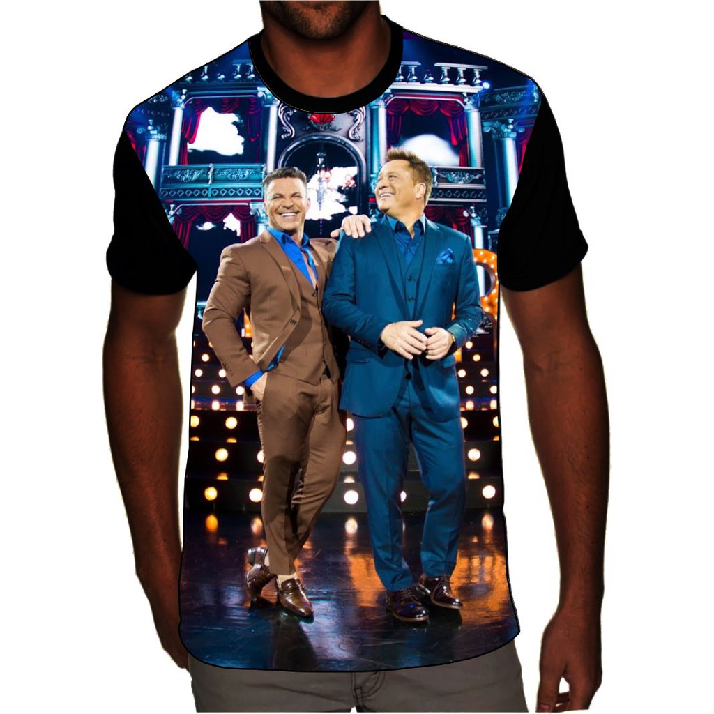 Camiseta Camisa Cantores Eduardo Costa E Leonardo Cabaré