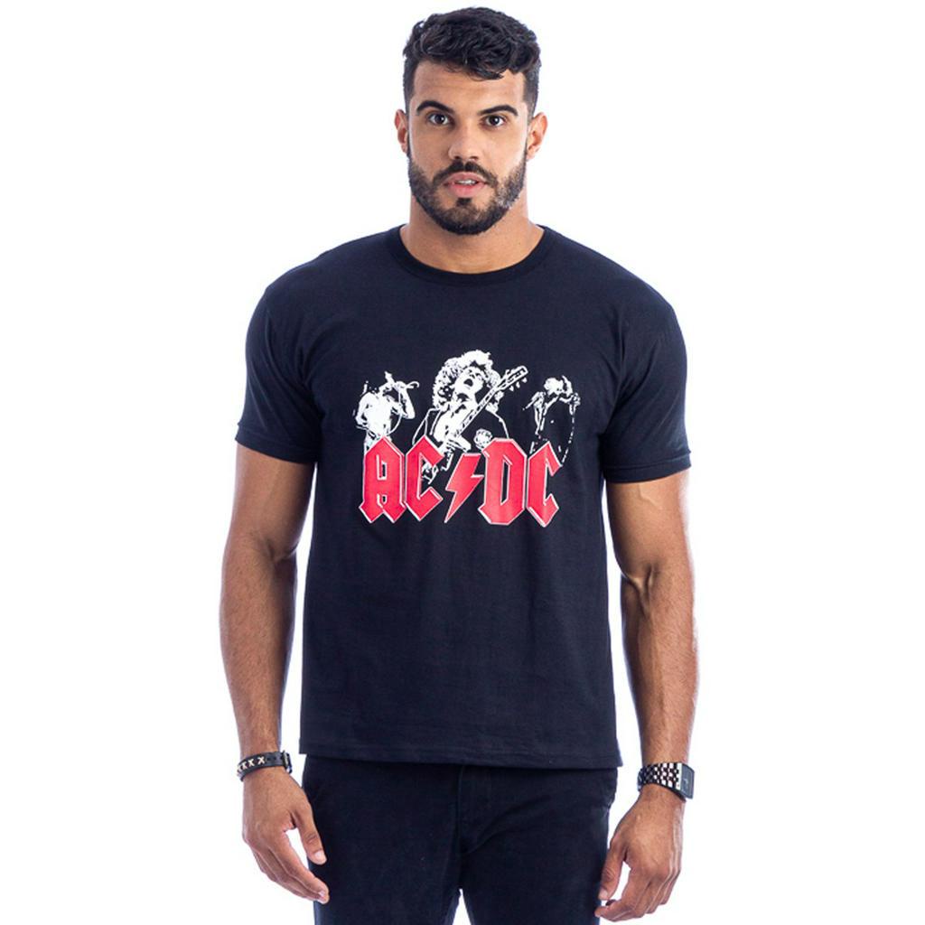 Kit Com 5 Camisetas - Bandas De Rock | Shopee Brasil