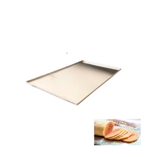 Forma Alumínio Bolo de Rolo 25x35x0,5 cm - Kit 4 Peças em Oferta na Shopee