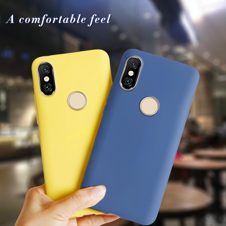 Capa Flexível Fosca Cor Lisa Anti-Impacto Para Xiaomi Redmi S2 Y2 Redmis2 Redmi S2 S 2 em Oferta na Shopee
