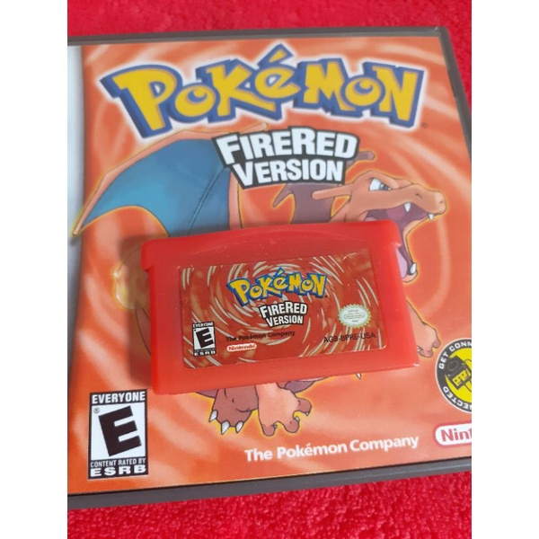 Pokemon Fire Red Original Game Boy Advance