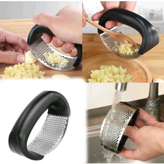 Espremedor amassador de alho inox  triturador alho cozinha em Oferta na Shopee