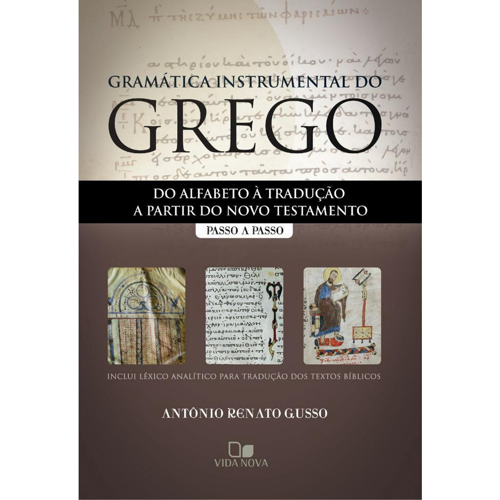 Gramática Instrumental do Grego - Antonio Renato Gusso em Oferta na Shopee