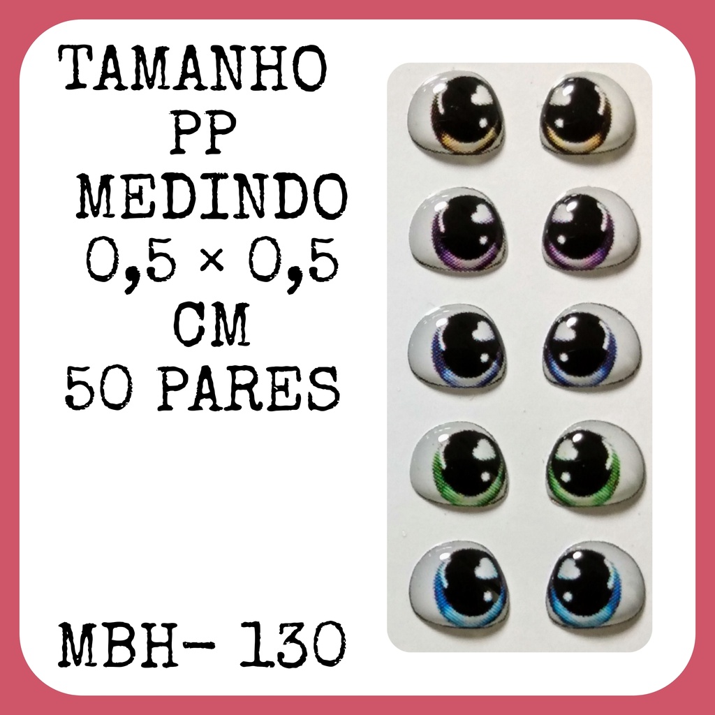 Olho Resinado Pp Mbh - 130