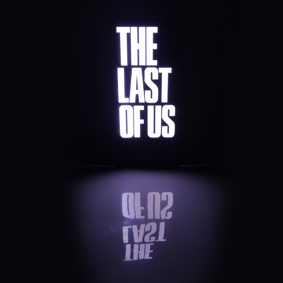 Luminária Gamer Geek Exclusiva Do Jogo The Last Of Us Parte 2 De Led Para Setup Gamer