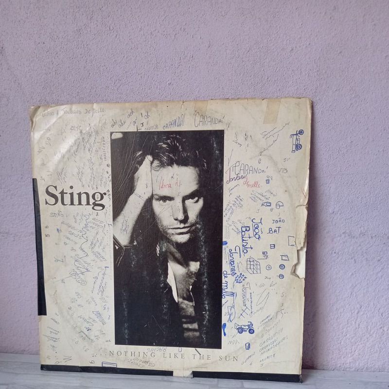 Lp Sting, Nothing Like The Sun 1987 Duplo