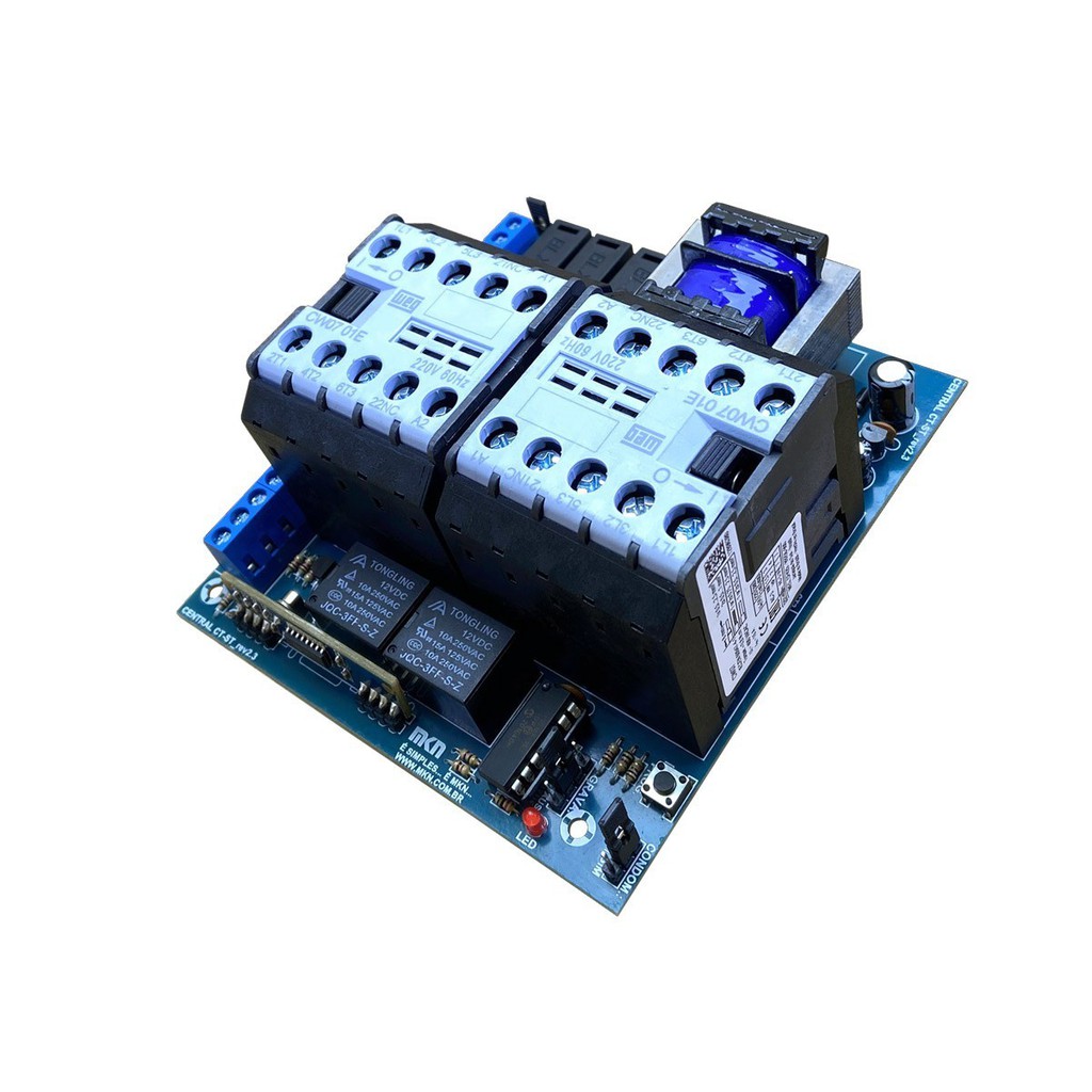 Placa Contatora De Portão Eletrônico Automático Industrial compativel Ppa Garen Rossi Peccinin