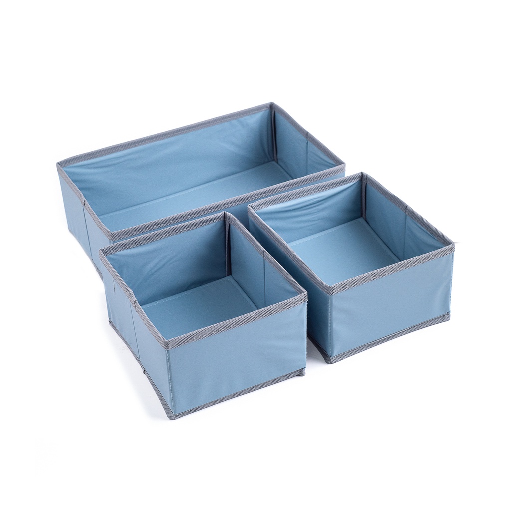 Organizador Dobrável Com 3 Divisórias Oikos - Home & Living