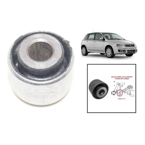 Bucha Refil Do Suporte Entre O Coxim Inferior Do Motor