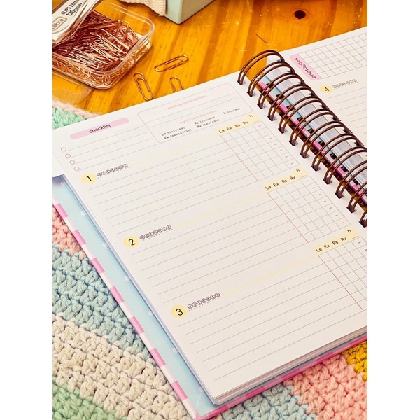 Planner de estudo 2026 permanente - STUDY PLANNER Cursinho / Faculdade / Enem / Study