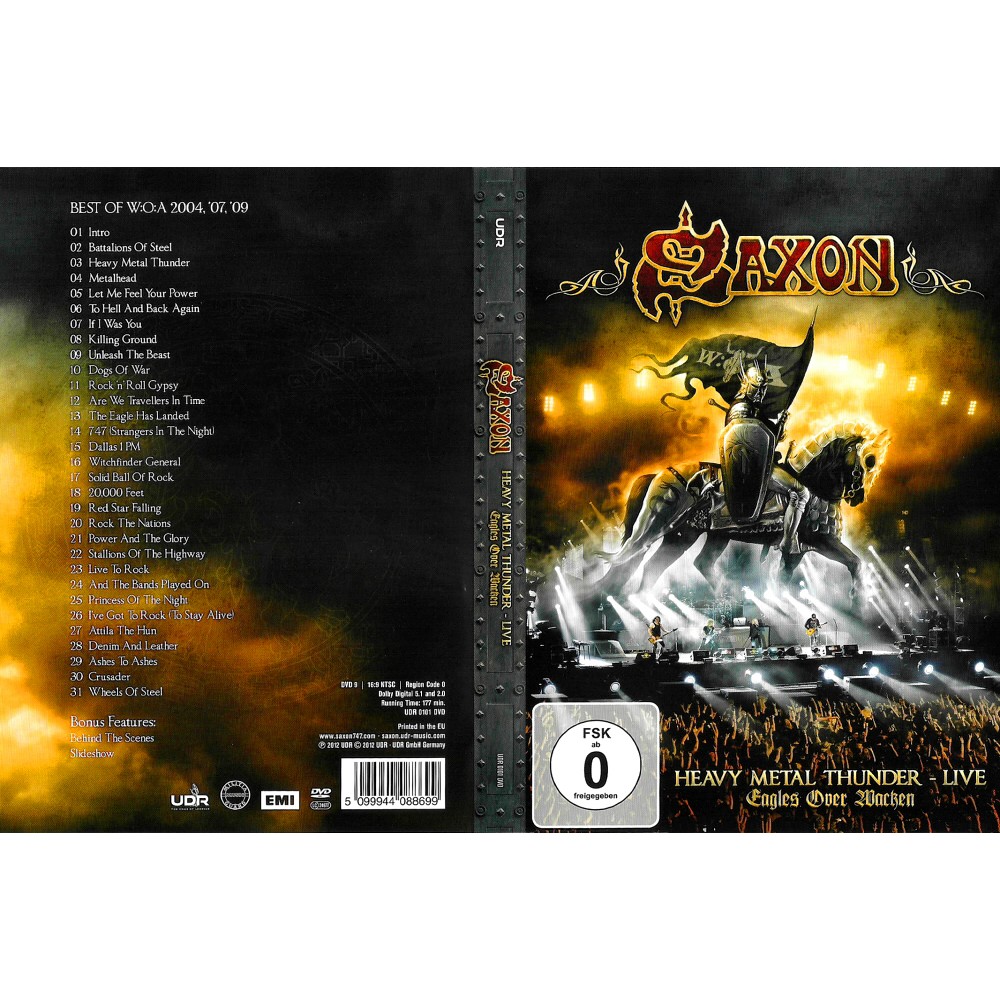 Saxon-heavy Metal Thunder Live Eagles Over Wacken