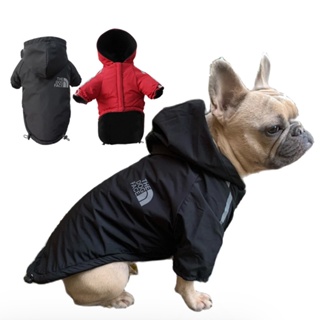Capa De Chuva Para Cachorro De Estimação À Prova D'água De Algodão Com Capuz Refletiva em Oferta na Shopee