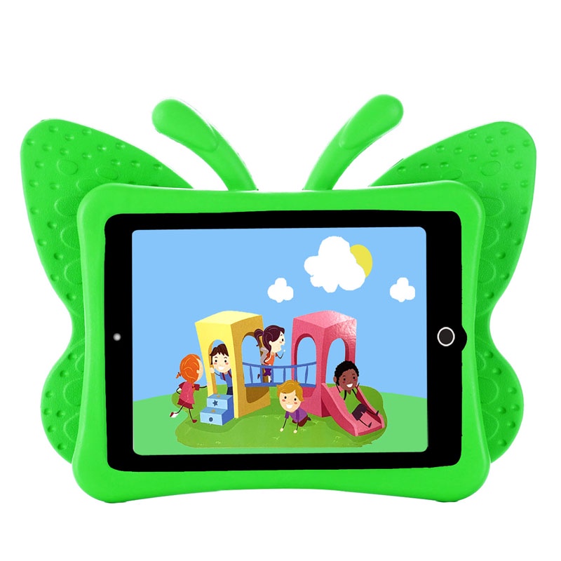 iPad 4/5/6/7/8/9/10/11/12/Pro 11 Capa Borboleta Infantil Tablet Anti-Colisão Polegadas Protetora De Suporte