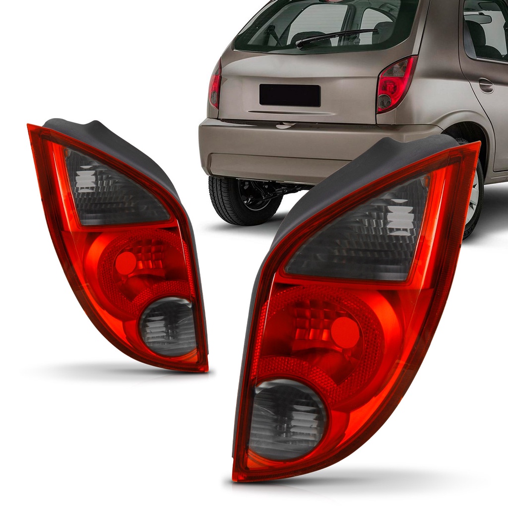 Lanterna Celta 2006 2007 2008 2009 2010 2011 2012 2013 2014 2015 Fumê - Spare Parts and Accessories for Vehicles
