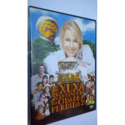 Dvd - Xuxa E O Tesouro Da Cidade Perdida-usado-bom Estado