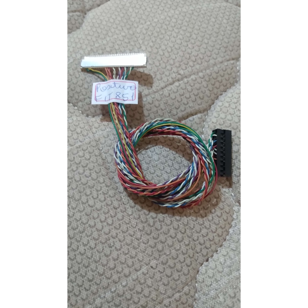 Cabo Flat Vga Led usado Monitor 19 Polegadas positivo Fit 851 em Bom Estado