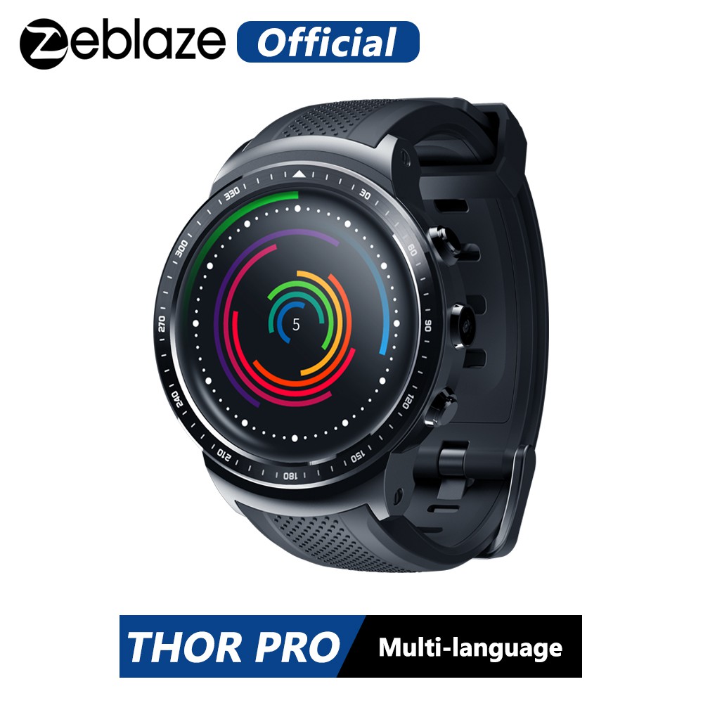 Zeblaze Thor Pro 3g Gps 1.53 Polegada Freqüência Cardíaca 1 Mtk6580 Smartwatch Android 5.1 1.0ghz Gb + 16gb
