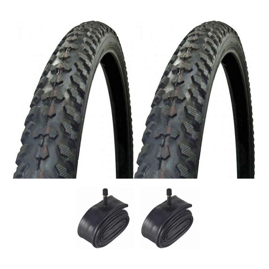 Pneu Aro 20 Bicicleta Levorin Excess 20x 1.75  47 406 + 2 Camaras