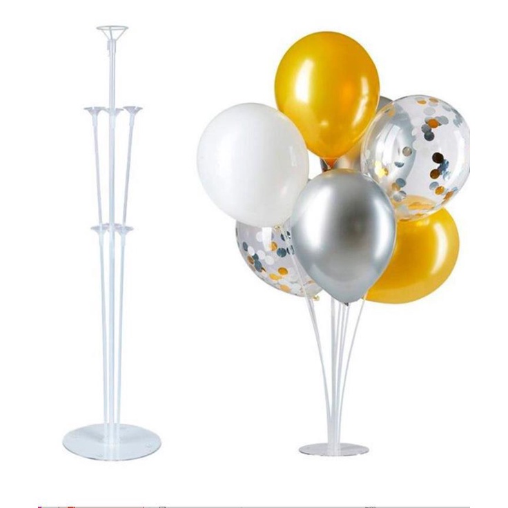 1 Suporte Balao 7 Haste Suporte Para Bexiga 70cm Enfeite De Festa Unidade em Oferta na Shopee
