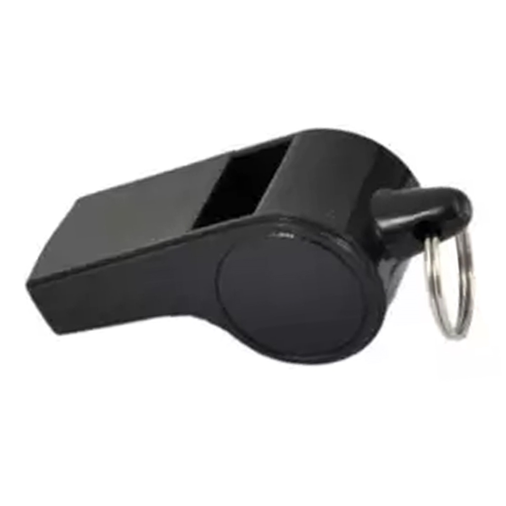 Apito Plástico Cardeal com Esfera Avulso 08102 Poker Preto