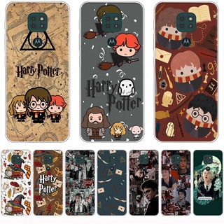 Capa De silicone Transparente Antiqueda Para Motorola Moto One 5G ACE G8 Play Plus Power Harry Potter