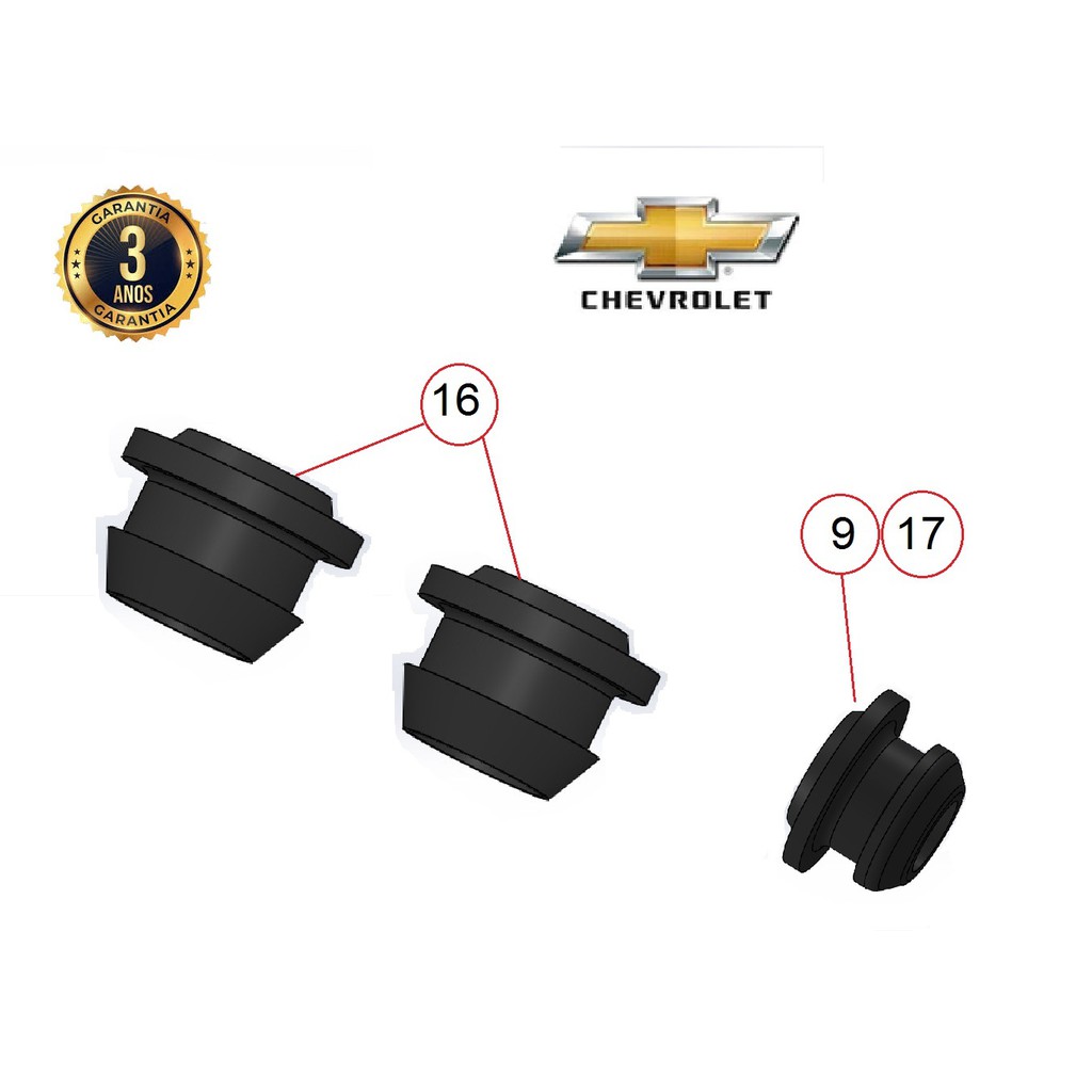 Coxim Amortecedor Onix: Onde Comprar | BuscaProdutos