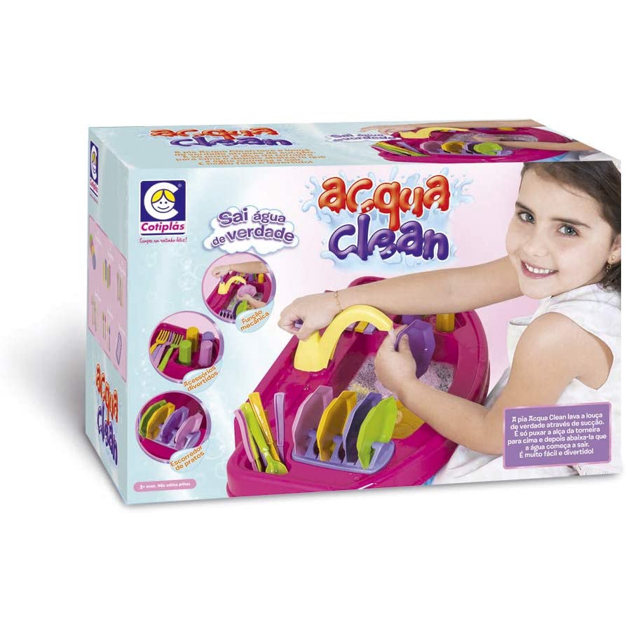 Brincando de Casinha Acqua Clean - Cotiplás 1587