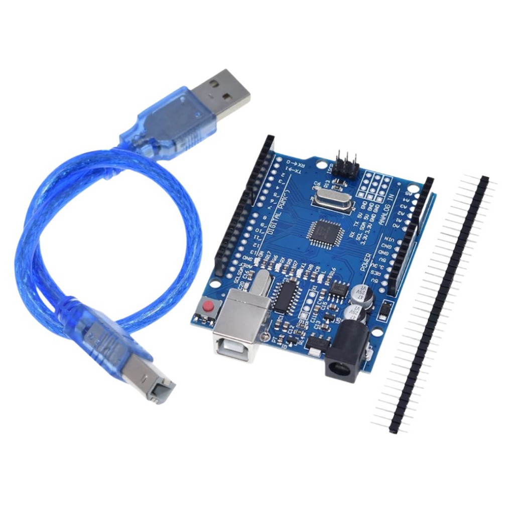 Arduino Uno R3 Atmega 328 Smd Brinde Cabo Usb Controlador Compatível Arduino Envio Imediato 5470