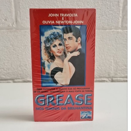 Vhs Grease - Nos Tempos Da Brilhantina ( Olivia Newton-john) Novo