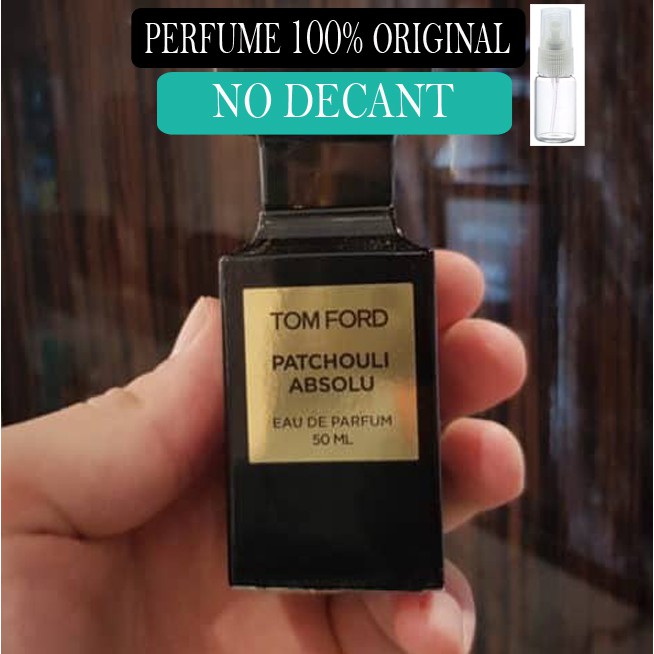 Amostra 100% Original do Perfume Tom Ford Patchouli Absolu + Brinde ! |  Shopee Brasil