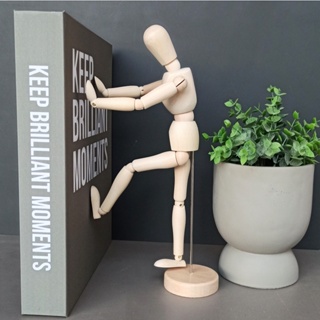 Boneco Articulado Manequim Madeira Desenho 14Cm, 20Cm e 30Cm Modelo - LUNALU em Oferta na Shopee