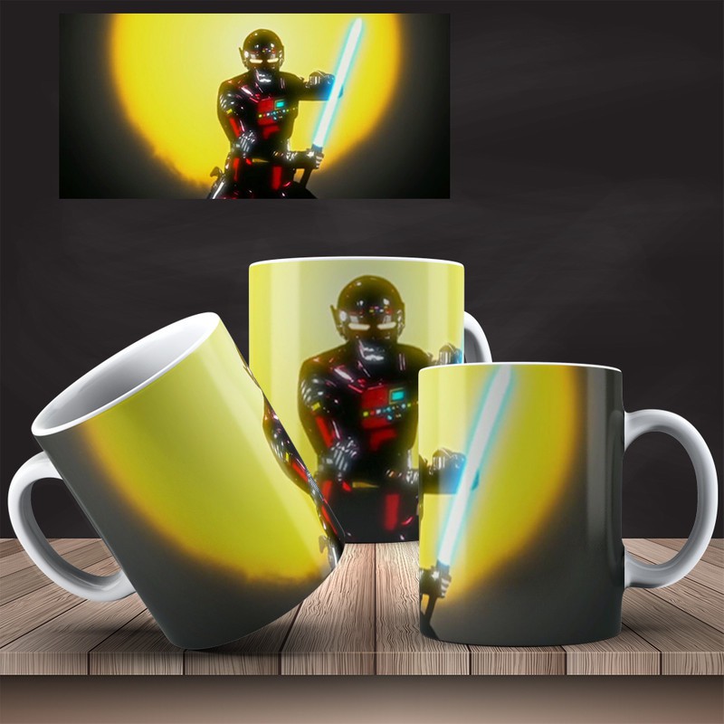 Caneca Porcelana Coleção Jaspion Mod 05