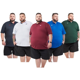 Kit 5 Camisa Polo Plus Size G4 G5 Grande Oferta