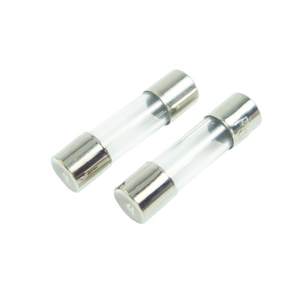 2 UNIDADES = Fusível de Vidro 10a / 5x20mm / Ação Rápida / 127V 250V / TR Lux / Filtro de Linha / Régua Tomada / Protetor Eletronico / 20AGF-10