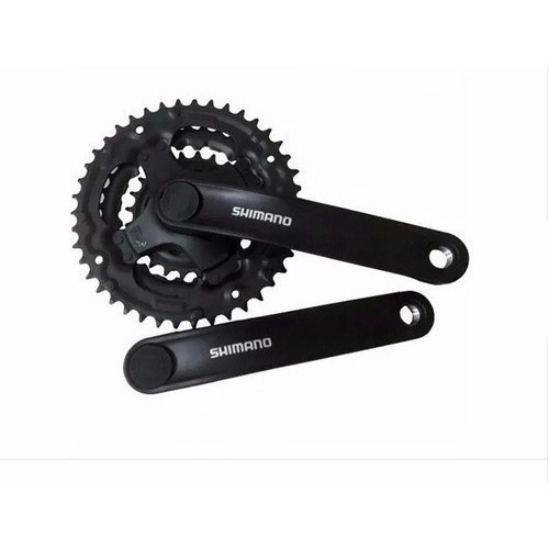 Detalhes do Kit Bike 21v Shimano Tourney Cambio Ty300 Rapifire Pedivela