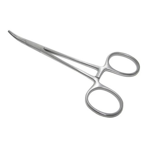 Pinça Halstead Mosquito Curva 12cm Aço Inox - Ice