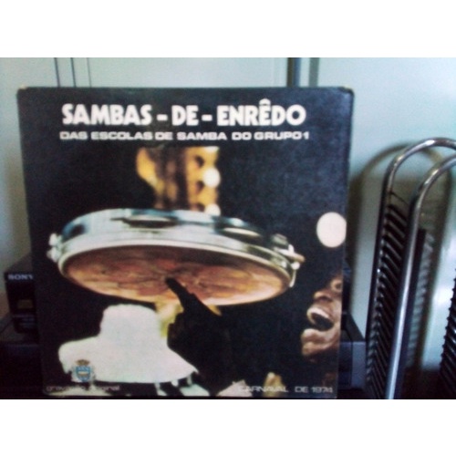 Lp Sambas De Enredo Rio Carnaval 1974