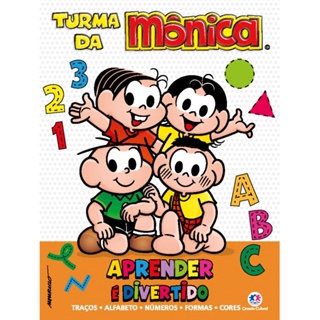 Livro - Turma da Mônica - Aprender é divertido - Capa comum - Ciranda Cultural em Oferta na Shopee