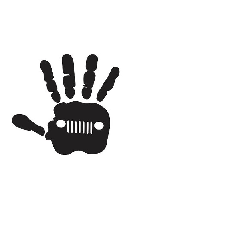 Par de adesivos Jeep Renegade Wangler Compass Willys