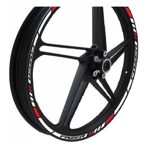 Friso Adesivo Refletivo M14 Aro Roda Moto Yamaha Fazer 250