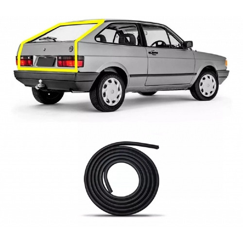 Borracha Porta Mala Gol 87/88/89/90/91/92/93/94/95 em Oferta na Shopee