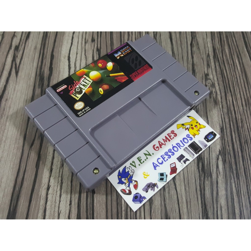 Side Pocket P/ Super Nintendo + Garantia!!!!!
