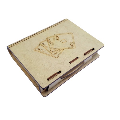 Card box, baralho, case, MDF, artesanato, jogos de carta, cartinhas, play card, porta baralho, diversão, jogo de tabuleiro