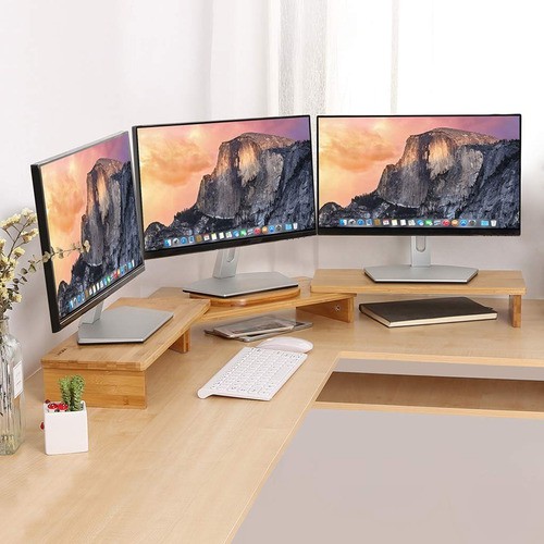 Suporte Triplo Monitor Tv Mesinha Em Madeira Maciça Agradecemos pela Preferência!