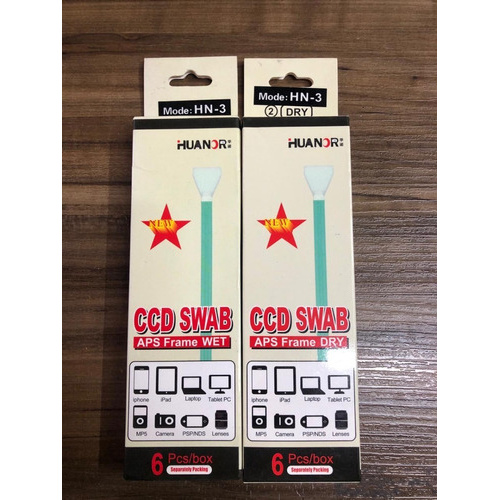 Kit 12 Hastes Swab Limpeza - Seco E Úmido Aps Frame