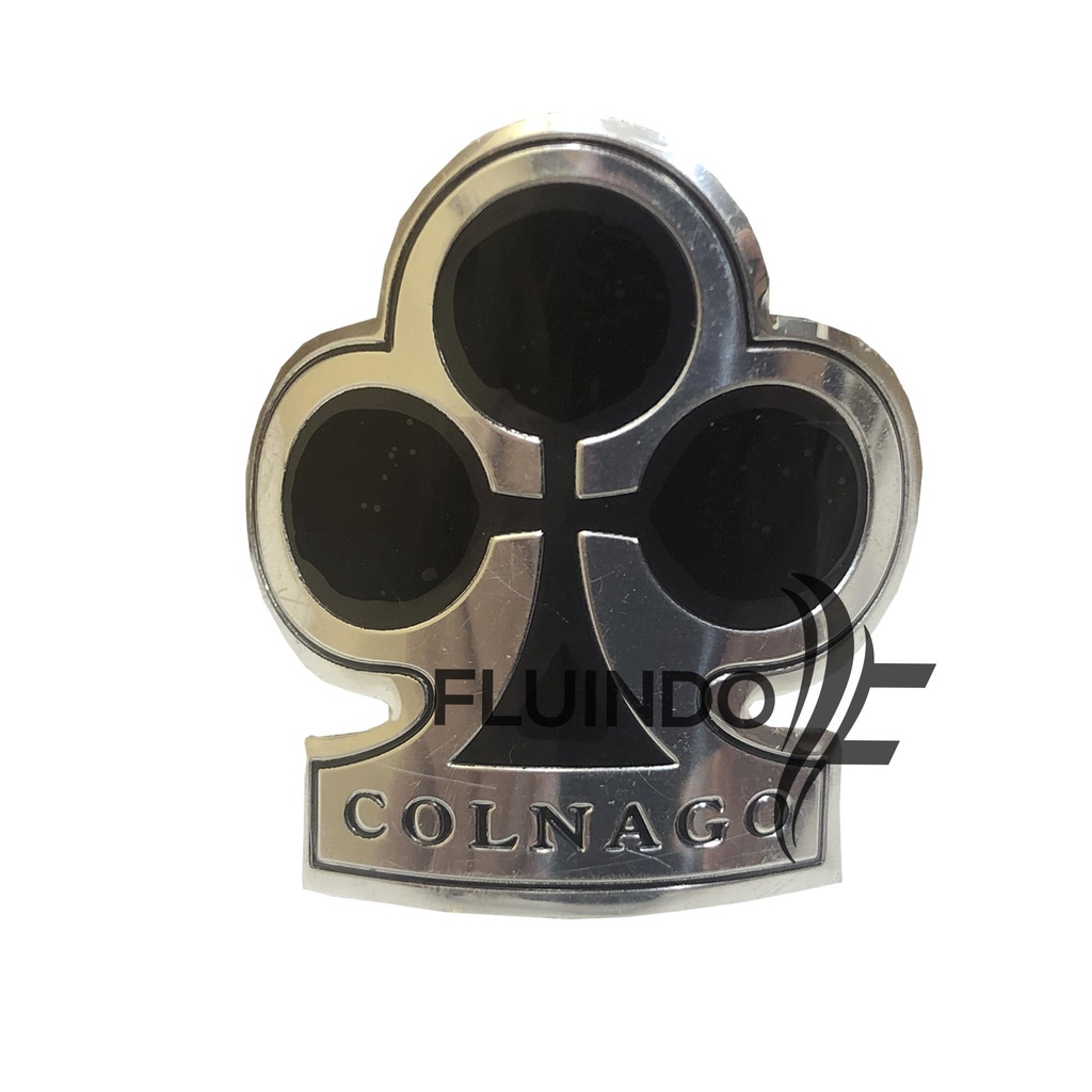 Plaqueta Emblema Adesivo Vintage Para Bike Bicicleta Alumínio - Colnago