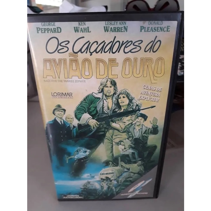DVD Os Caçadores Do Avião De Ouro