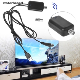 (waterheaed) Amplificador De Sinal Digital HDTV Booster Para Cabo TV Fox Antena HD Canal 25db Na Venda